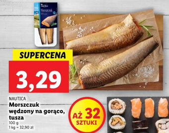 Lidl NAUTICA Morszczuk wędzony na gorąco, tusza 100g oferta