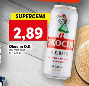 Lidl Okocim O.K. 500 ml oferta