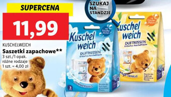Lidl KUSCHELWEICH Saszetki zapachowe 3szt. oferta