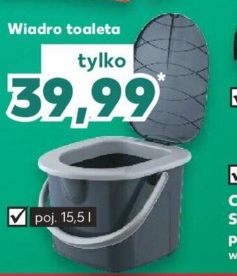 Kaufland Wiadro toaleta oferta