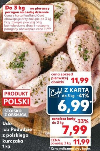 Kaufland Udo lub Podudzie z polskiego kurczaka 1 kg oferta