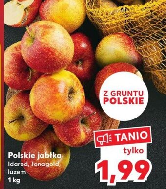 Kaufland Polskie jabłka 1 kg oferta