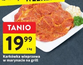 Intermarche Karkówka wieprzowa w marynacie na grill 1kg oferta