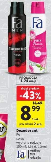 Intermarche FA Dezodorant 150ml oferta