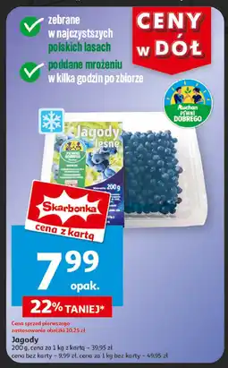 Auchan Jagody leśne oferta