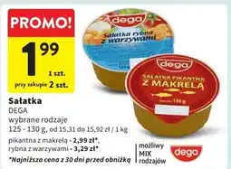 Biedronka Sałatka rybna z warzywami oferta