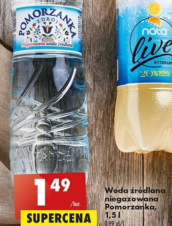 Biedronka Woda niegazowana oferta