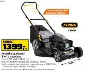 OBI Kosiarka spalinowa alpina oferta