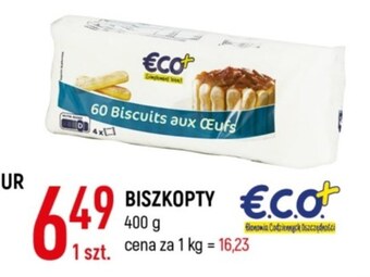 E.Leclerc Biszkopty eco oferta