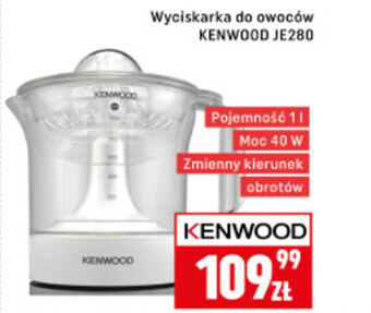 Neopunkt Wyciskarka do owoców kenwood oferta