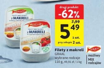 Intermarche GRAAL Filety z makreli 110g oferta