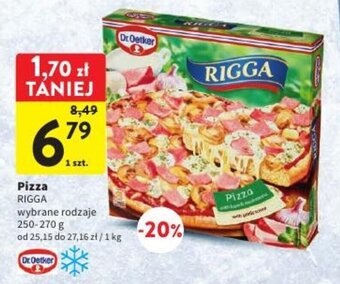 Intermarche Dr. Oetker Pizza RIGGA 250-270 g oferta