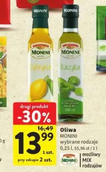 Intermarche MONINI Oliwa 0,25 l oferta