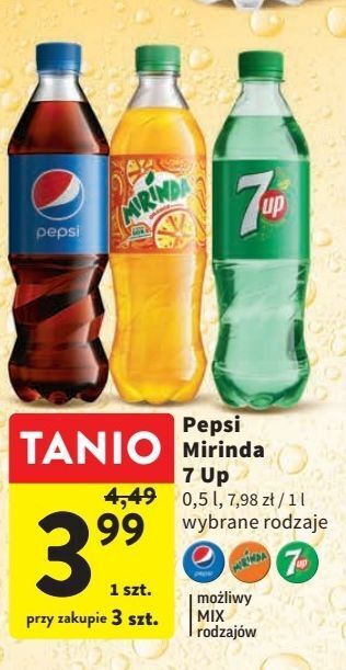 Intermarche Napój orange mirinda oferta