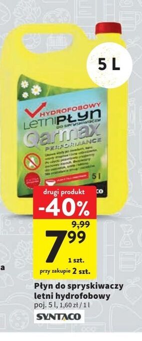 Intermarche Płyn do spryskiwaczy letni qarmax oferta