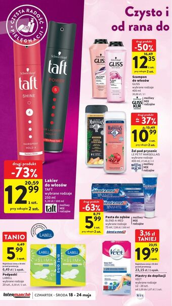 Intermarche Podpaski higieniczne slim 2-pak labell oferta