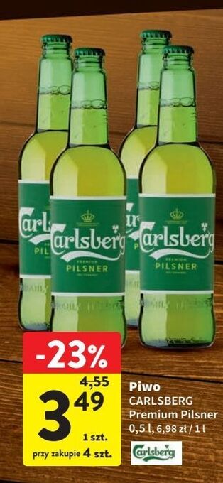 Intermarche Piwo carlsberg oferta