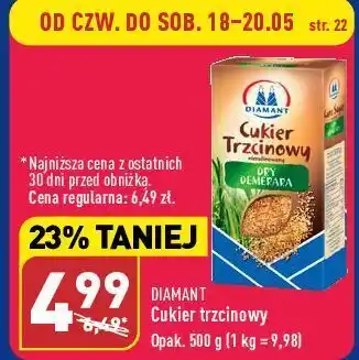 ALDI Cukier trzcinowy demerara diamant oferta