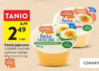 Intermarche Pasta jajeczna z łososiem z dobrej kuchni oferta