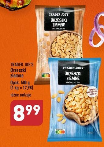 ALDI Orzeszki ziemne solone trader joe's oferta