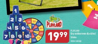 ALDI Gry outdoorowe dla dzieci playland oferta