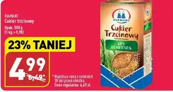 ALDI Cukier trzcinowy dry demerara diamant oferta