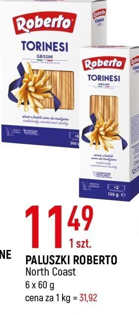 E.Leclerc Paluszki grissini torinesi roberto oferta