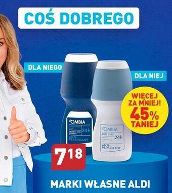 ALDI Antyperspirant soft care ombia oferta