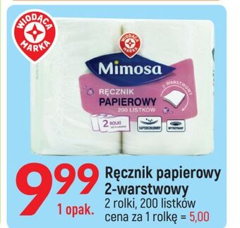 E.Leclerc Recznik papierowy wiodąca marka mimosa oferta