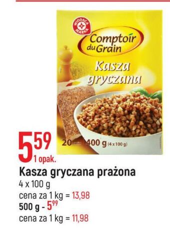 E.Leclerc Kasza gryczana wiodąca marka comptoir de grain oferta