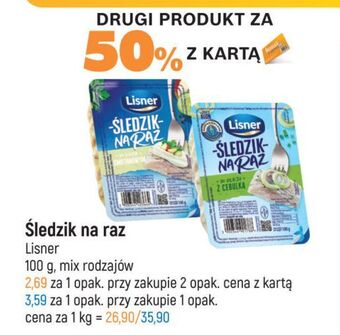 E.Leclerc Z cebulką lisner śledzik na raz oferta