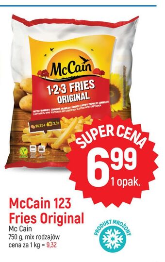 E.Leclerc Frytki original mccain 1-2-3 oferta