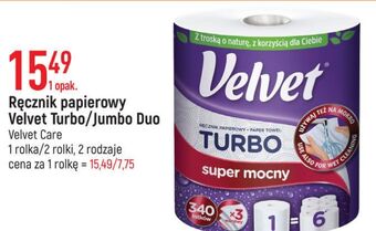 E.Leclerc Ręcznik papierowy velvet turbo oferta
