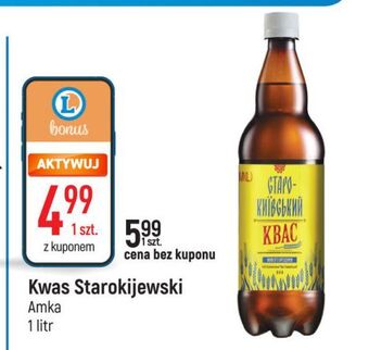 E.Leclerc Kwas chlebowy starokijewski biały oferta