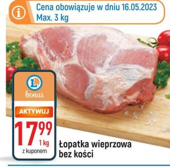 E.Leclerc Łopatka wieprzowa bez kości oferta
