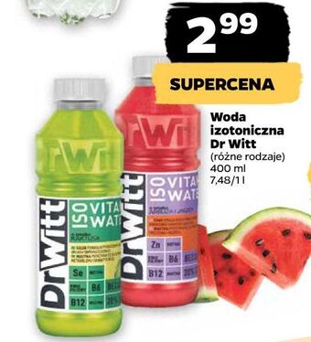 Netto Napój o smaku arbuza i jagody dr witt vitamin water oferta