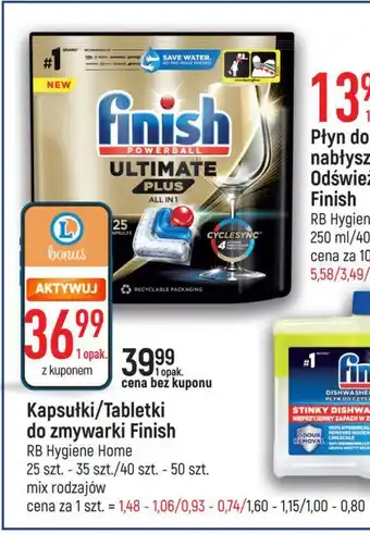 E.Leclerc Tabletki do zmywarek finish ultimate plus oferta