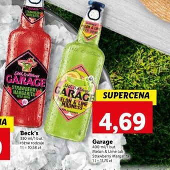 Lidl Piwo garage melon & lime madness oferta