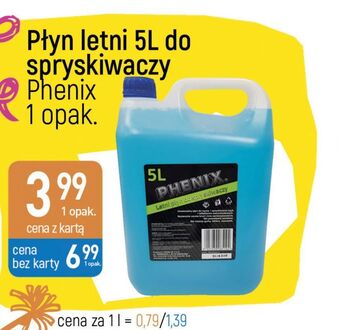 E.Leclerc Płyn do spryskiwaczy letni phenix oferta