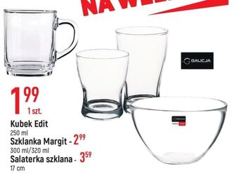 E.Leclerc Kubek szklany edit 250 ml galicja oferta