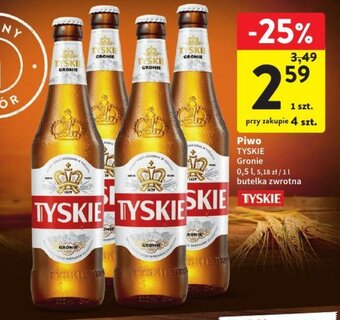 Intermarche TYSKIE Piwo 0,5l oferta