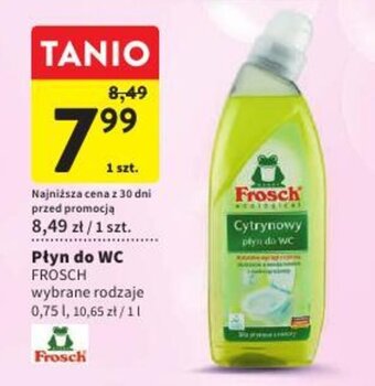 Intermarche Frosch Płyn do WC 0,75l oferta