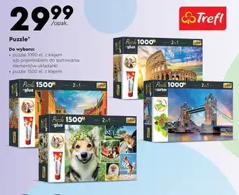 Biedronka Trefl Puzzle oferta