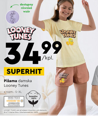 Biedronka Piżama damska Looney Tunes oferta