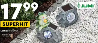 Biedronka JUMI Lampa solarna oferta