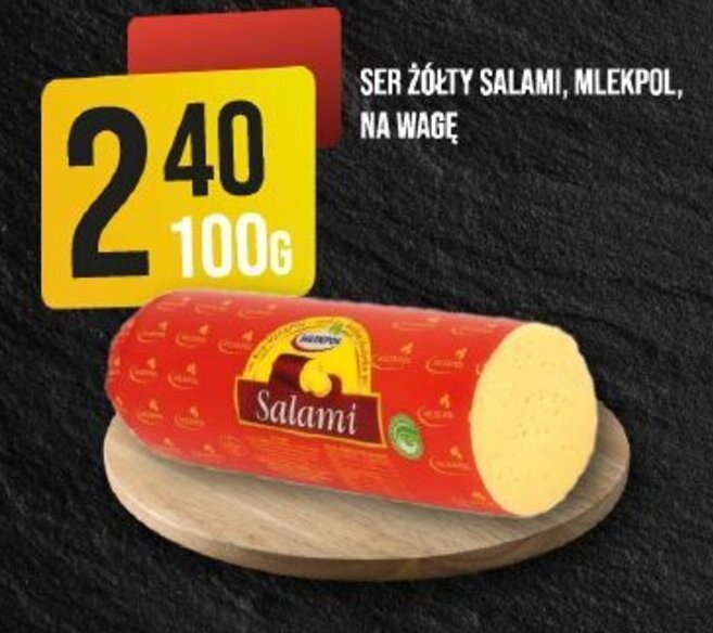 Wszystkie promocje na Mlekpol ser salami Wyszukuj i przeglądaj