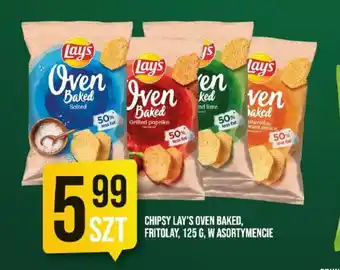 Market Jan FRITOLAY CHIPSY LAY'S OVEN BAKED, 125 G oferta