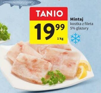 Intermarche Mintaj kostka z fileta 1kg oferta
