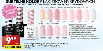 Biedronka Lakier hybrydowy biel oferta