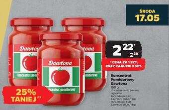 Netto Koncentrat pomidorowy dawtona oferta